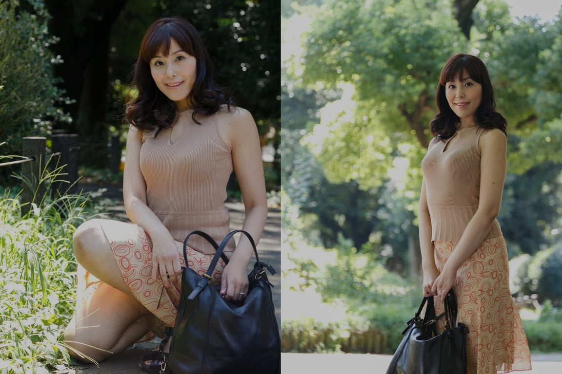 图片[2]-#素人モデル熟女編 ご近所でも評判の清楚な奥様は実はドMでザーメン大好きな変態乱紫穂（グラフィス人妻写真集) - 全本免费在线观看-阅图吧