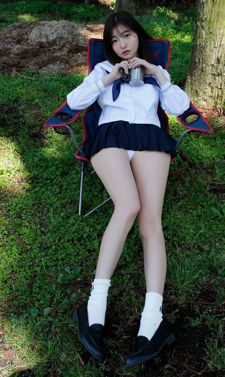 图片[5]-#Moka Hashimoto 橋本萌花 – Pheromone camp of the president’s daughter 社长千金的费洛蒙野营 (2021-06-21) - 全本免费在线观看-阅图吧