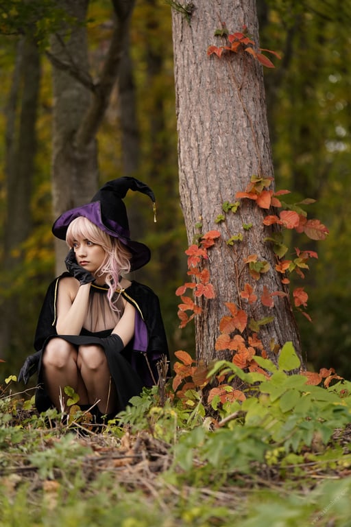 图片[54]-#Nashiko Momotsuki 桃月奈希子 Bukiyo na Senpai. Collaboration Cosplay Gravure 「笨拙的前辈。」合作角色扮演写真 (2021.12.17) - 全本免费在线观看-阅图吧