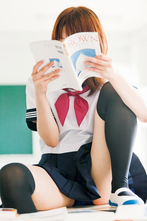 图片[132]-#青山裕企 Photobook 26sets\【青山裕企】夏季校服女生 - 全本免费在线观看-阅图吧