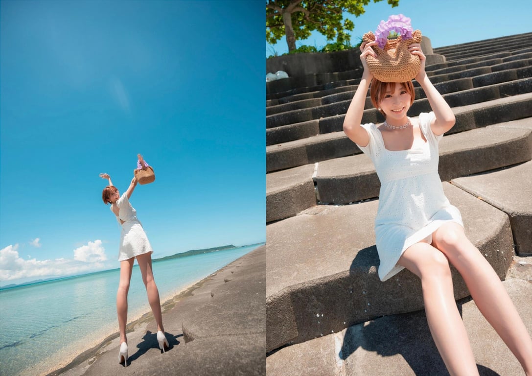 图片[19]-#緒方咲 写真集 咲千的长假期 saki’s long vacation (Wunder Publishing House) - 全本免费在线观看-阅图吧