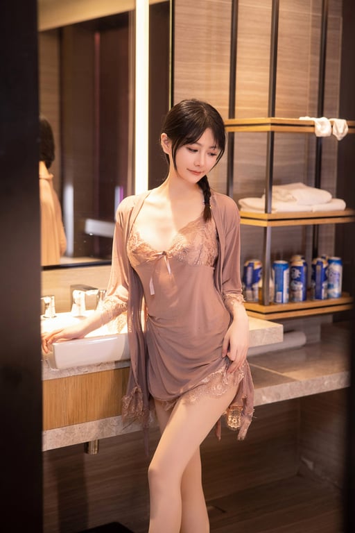 图片[4]-#Hot 谢小蒽浴室醉酒写真 - 全本免费在线观看-阅图吧