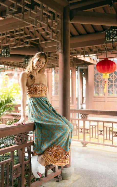 图片[98]-#堀绘里香＆工藤惠丽奈「花田系列」Flower Beach！南国海滩的花绳比基尼（DAREA STUDIO) - 全本免费在线观看-阅图吧