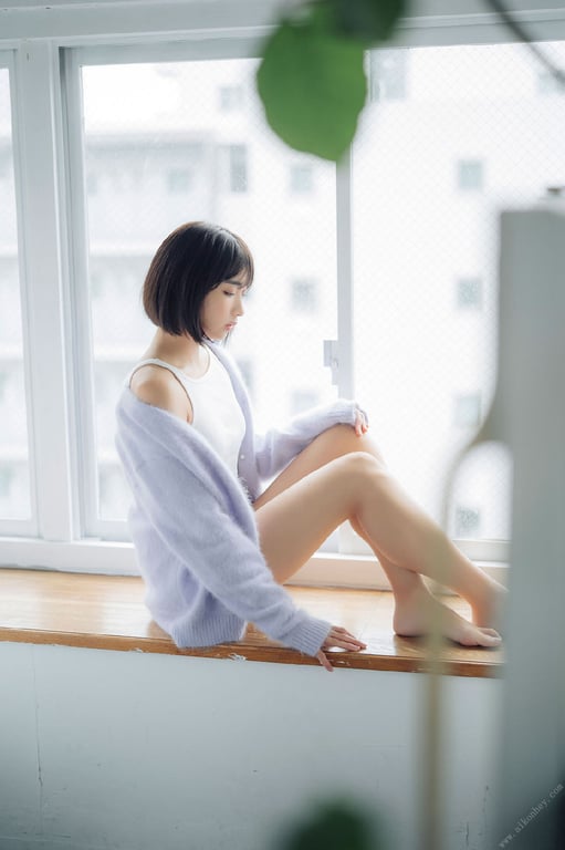 图片[4]-#坂上茜 从图片看？从情感看？ ヤンマガデジタル写真集 - 全本免费在线观看-阅图吧