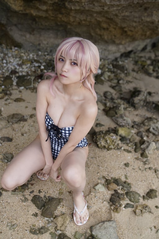 图片[33]-#Nashiko Momotsuki 桃月奈希子 Bukiyo na Senpai. Collaboration Cosplay Gravure 「笨拙的前辈。」合作角色扮演写真 (2021.12.17) - 全本免费在线观看-阅图吧