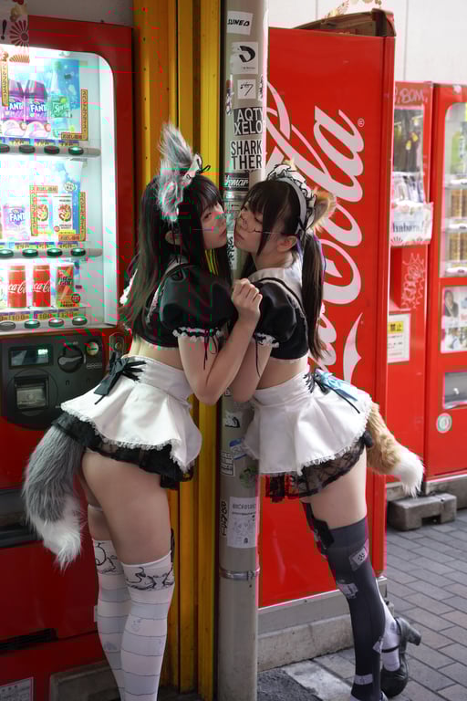 图片[18]-#水那しおね×うたたね翠 ぷれでたーらっと写真集 「野生のメイドがあらわれた！」 - 全本免费在线观看-阅图吧