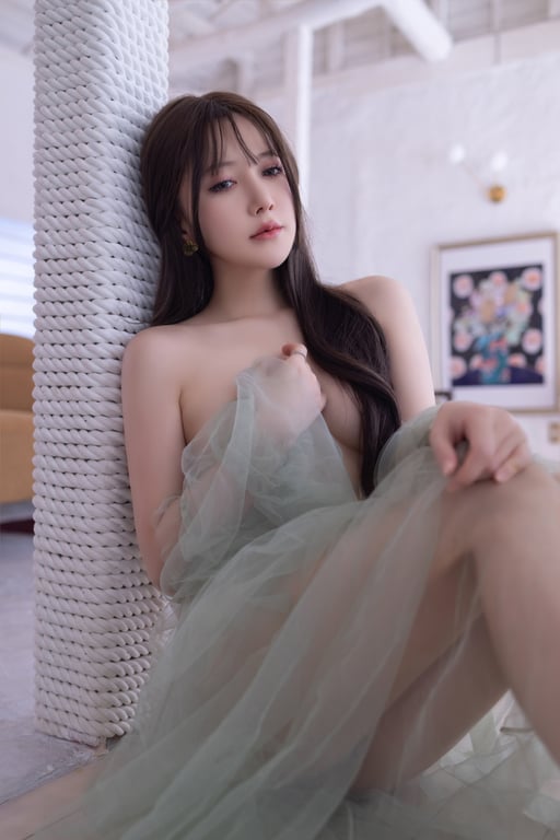 图片[72]-#鱼子酱绿色薄纱写真 - 全本免费在线观看-阅图吧