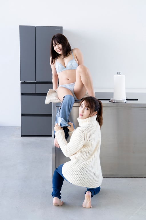 图片[3]-#森咲智美×金子智美 情欲的女王是我！ 周刊Post Digital写真集 (2020-12-25) - 全本免费在线观看-阅图吧