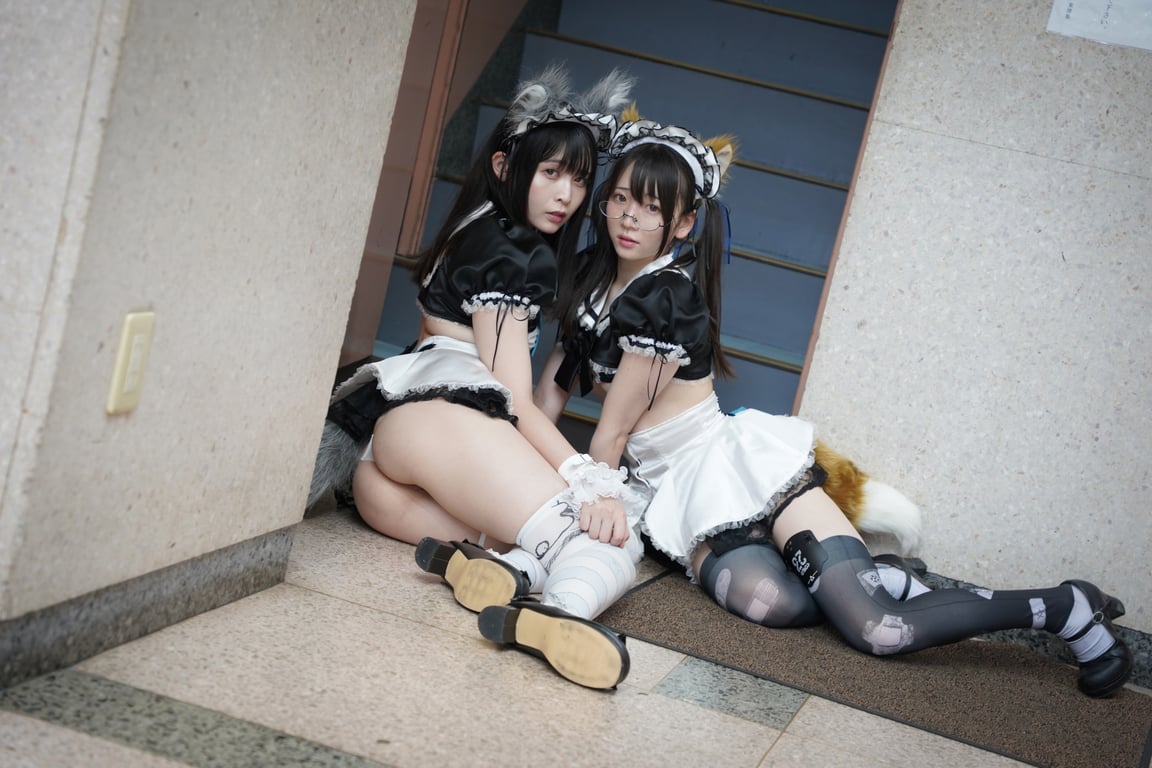 图片[69]-#水那しおね×うたたね翠 ぷれでたーらっと写真集 「野生のメイドがあらわれた！」 - 全本免费在线观看-阅图吧