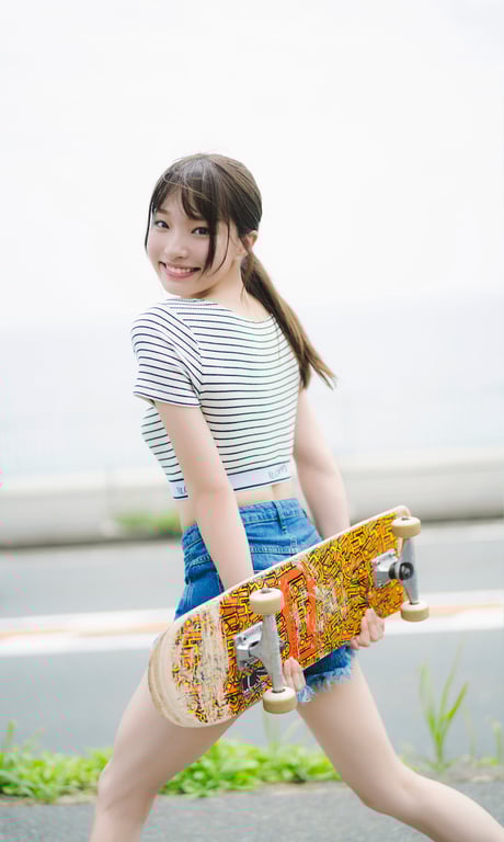 图片[37]-2024.09.09 【数字限定】里仲菜月写真集「看这边，小菜月！」 (週刊プレイボーイ PHOTO BOOK) - 在线免费观看-阅图吧