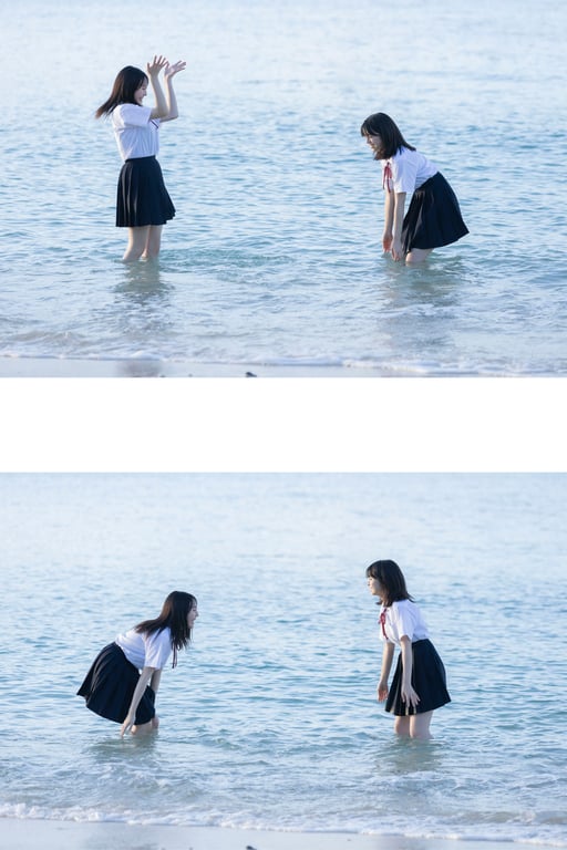 图片[77]-【奇迹的双人写真！】佐佐木ほのか＆白濱美兎 YOUNG GANGAN数字限定写真集「DUET」 (数字版YOUNG GANGAN特别编辑) - 在线免费观看-阅图吧