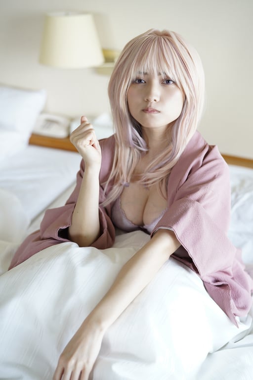 图片[45]-#Nashiko Momotsuki 桃月奈希子 Bukiyo na Senpai. Collaboration Cosplay Gravure 「笨拙的前辈。」合作角色扮演写真 (2021.12.17) - 全本免费在线观看-阅图吧