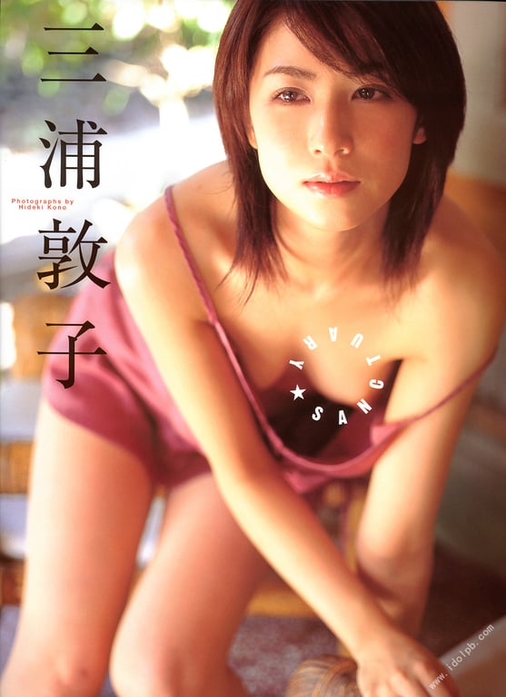 三浦敦子 写真集 SANCTUARY-阅图吧