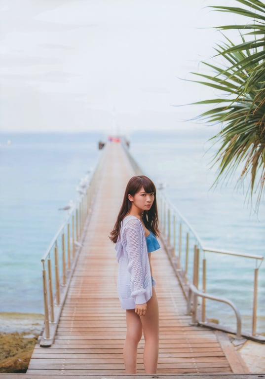 图片[54]-#秋元真夏ファースト写真集 真夏の気圧配置(2017.02.28) - 全本免费在线观看-阅图吧