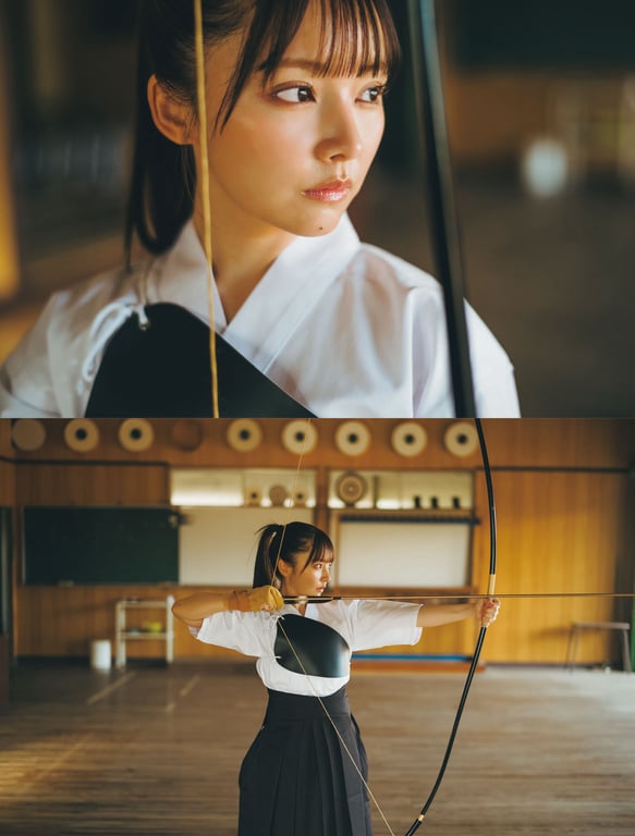 图片[2]-#上田操「脱下弓道服后的紧致身材」／推し撮 - 全本免费在线观看-阅图吧