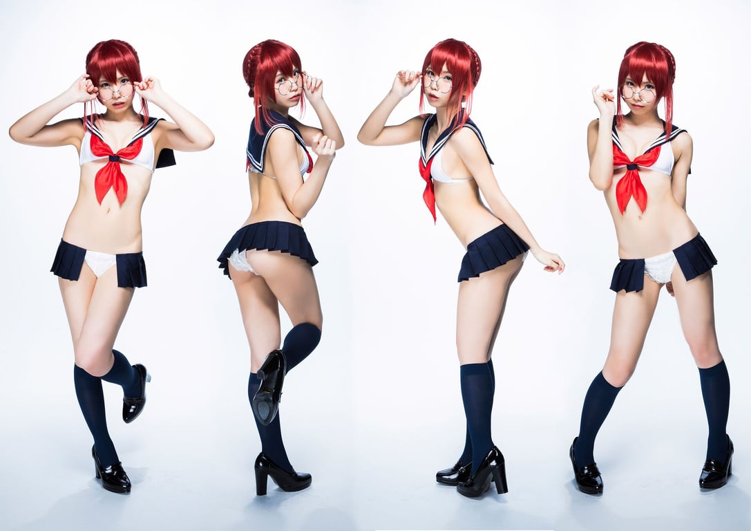 图片[24]-#周刊Young Jump 2018年14号 えなこ「最高机密文书e-75」(YJ PHOTO BOOK) - 全本免费在线观看-阅图吧