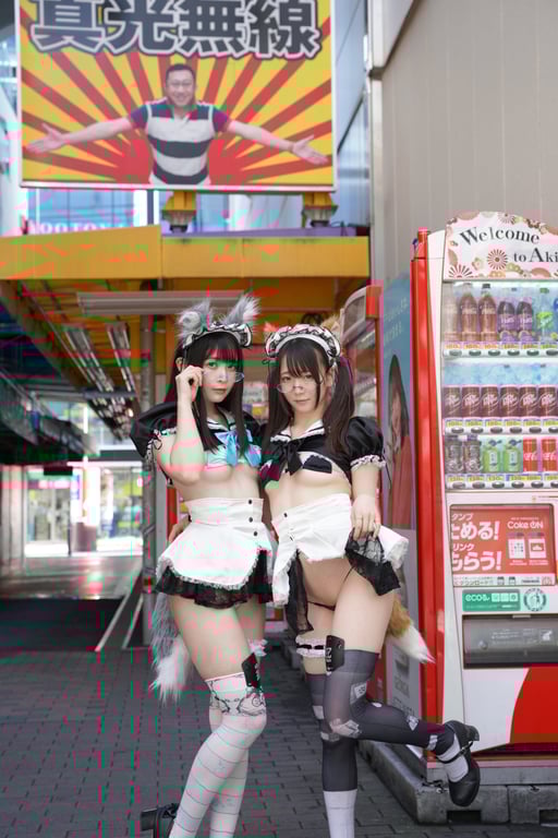 图片[8]-#水那しおね×うたたね翠 ぷれでたーらっと写真集 「野生のメイドがあらわれた！」 - 全本免费在线观看-阅图吧