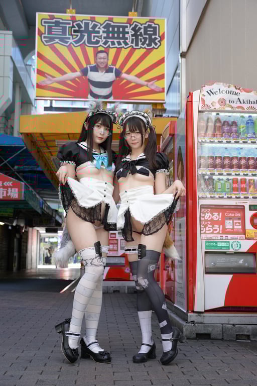 图片[6]-#水那しおね×うたたね翠 ぷれでたーらっと写真集 「野生のメイドがあらわれた！」 - 全本免费在线观看-阅图吧