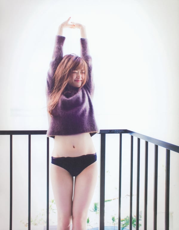 图片[23]-#Sayuri Matsumura 松村沙友理 – 1st Photobook 意外就是说，从以前开始就觉得可爱了 (2017-12-12) - 全本免费在线观看-阅图吧