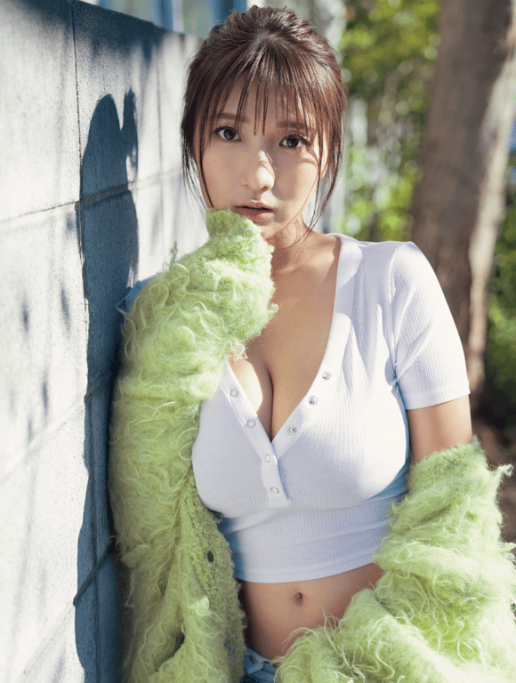 三田悠貴「尺寸与质感皆为珠玉的G罩杯」グラビアン魂（週刊SPA!2025年2月4日号）-阅图吧