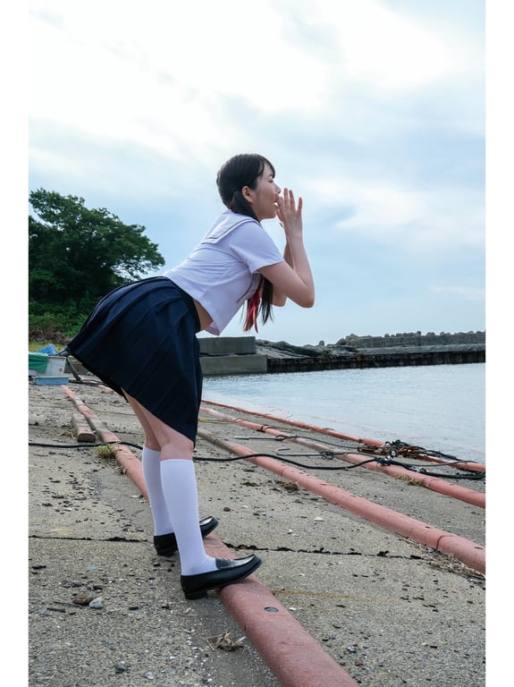 图片[38]-#美波こづえ Official Gravure Photo Book 波の音 - 全本免费在线观看-阅图吧