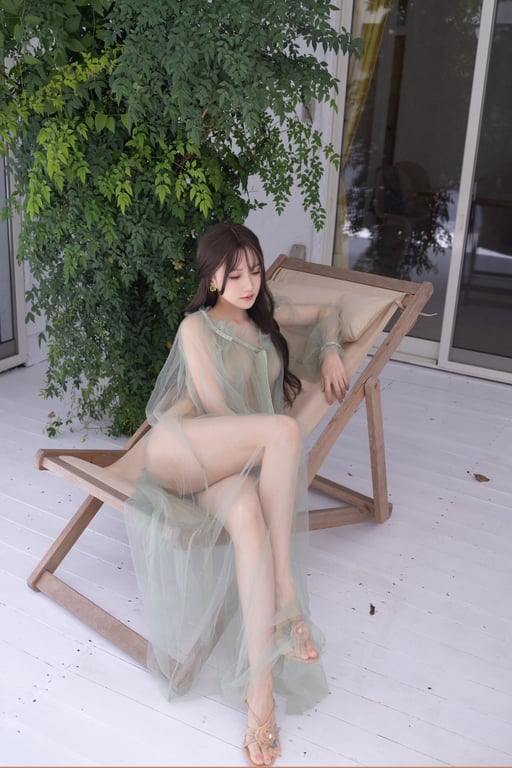 图片[6]-#鱼子酱绿色薄纱写真 - 全本免费在线观看-阅图吧