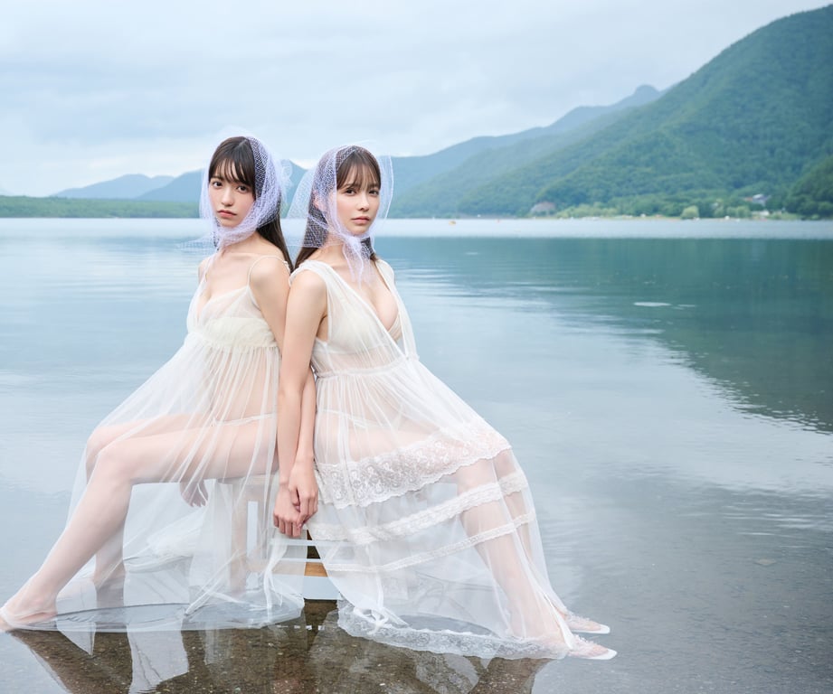 图片[8]-#柊Kiki＆森Fuka写真集「奇迹的双子。」 週プレ PHOTO BOOK - 全本免费在线观看-阅图吧