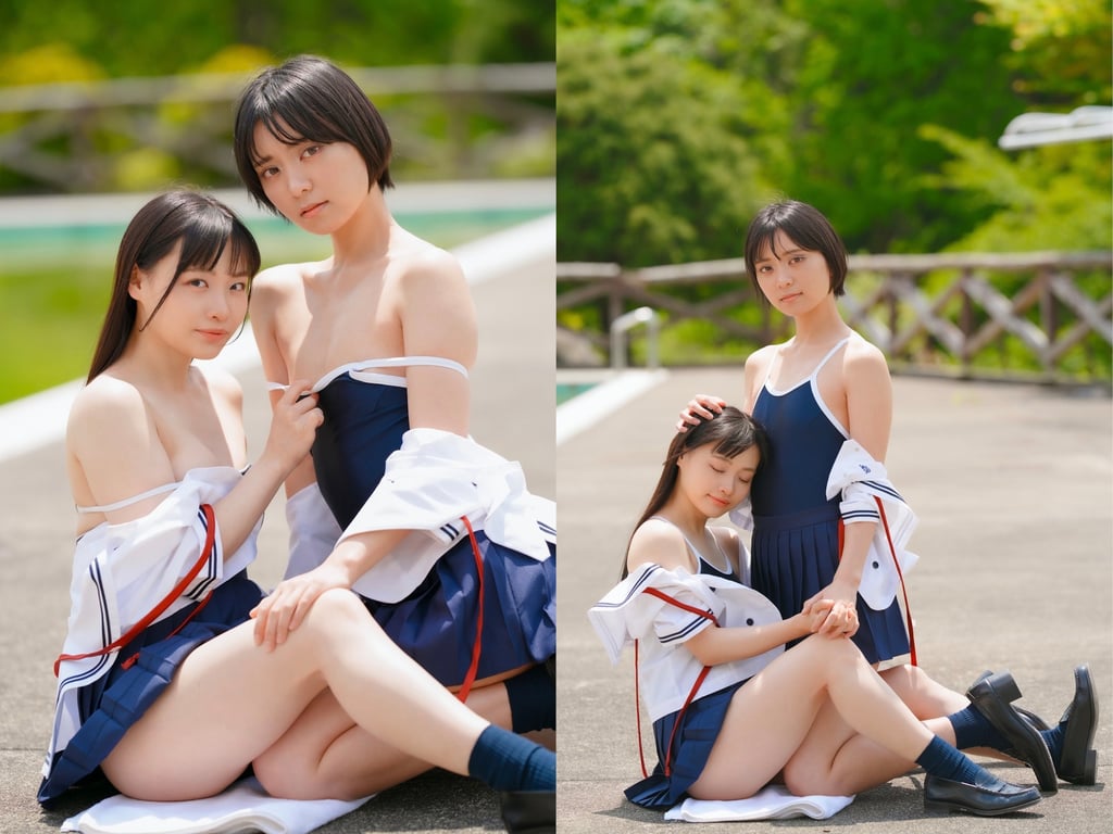 图片[12]-#Urara Kanon 花音丽 & Suzu Monami 桃奈美铃 – Beautiful World - 全本免费在线观看-阅图吧