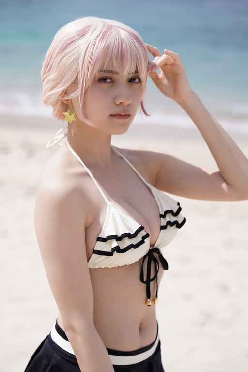 图片[16]-#Nashiko Momotsuki 桃月奈希子 Bukiyo na Senpai. Collaboration Cosplay Gravure 「笨拙的前辈。」合作角色扮演写真 (2021.12.17) - 全本免费在线观看-阅图吧