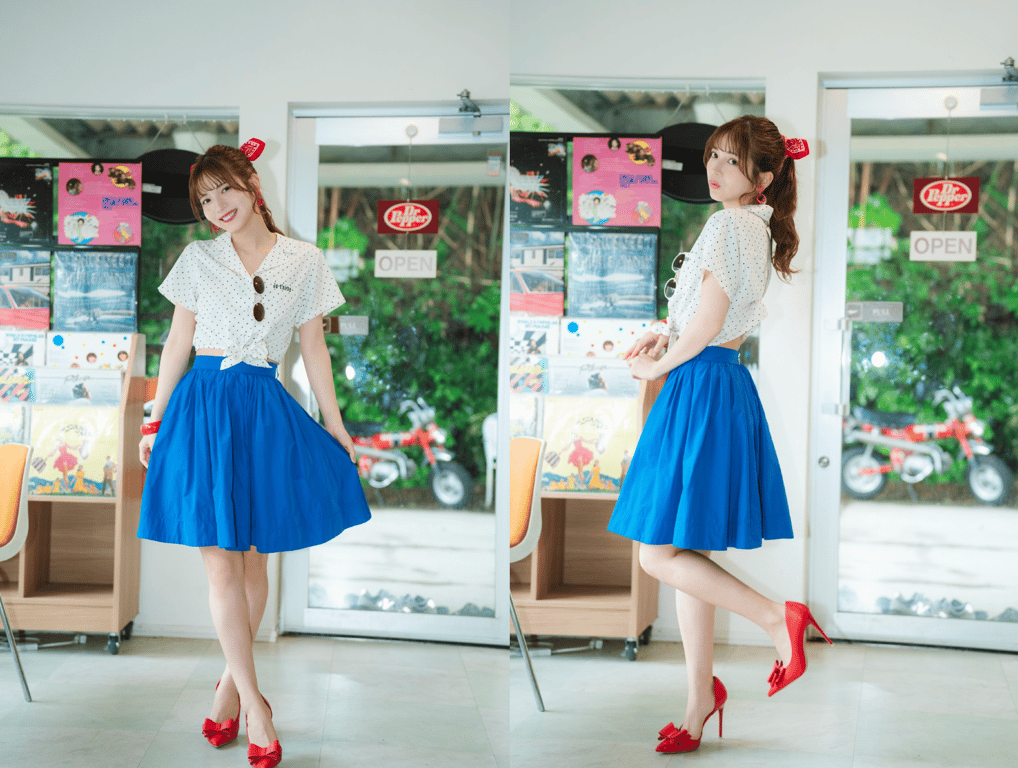 图片[3]-#旬摄女孩 黑嵜菜菜子 vol.2 赤水着で魅せるAMERICAN RETRO GIRL - 全本免费在线观看-阅图吧