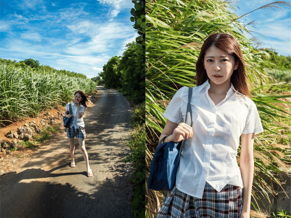 图片[8]-#森日向子 裸体写真集『夏 奔跑 天空 Blue sky Blue』制服未公开篇 - 全本免费在线观看-阅图吧