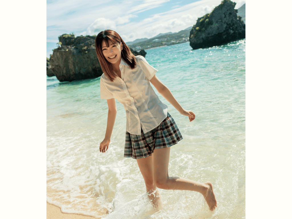 图片[25]-#森日向子 裸体写真集『夏 奔跑 天空 Blue sky Blue』制服未公开篇 - 全本免费在线观看-阅图吧