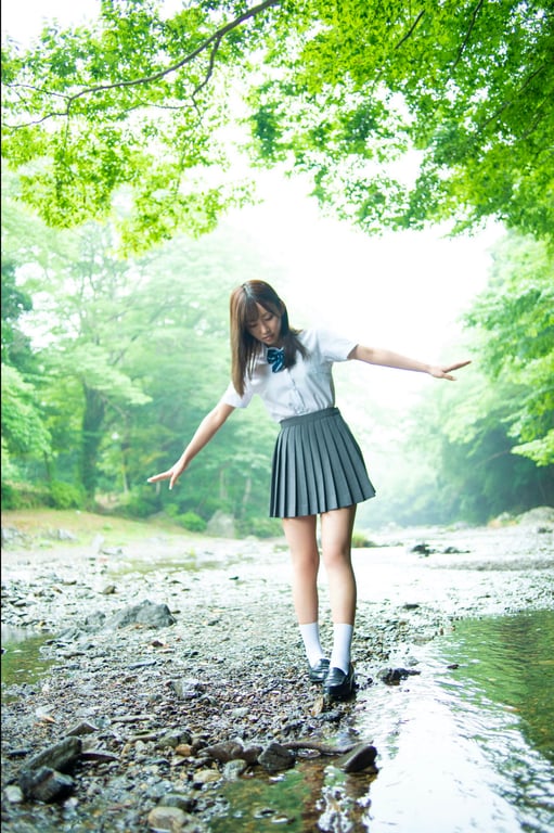 Mai Nanashima 七嶋舞 - Kagero dancing in the summer 夏舞阳炎-阅图吧