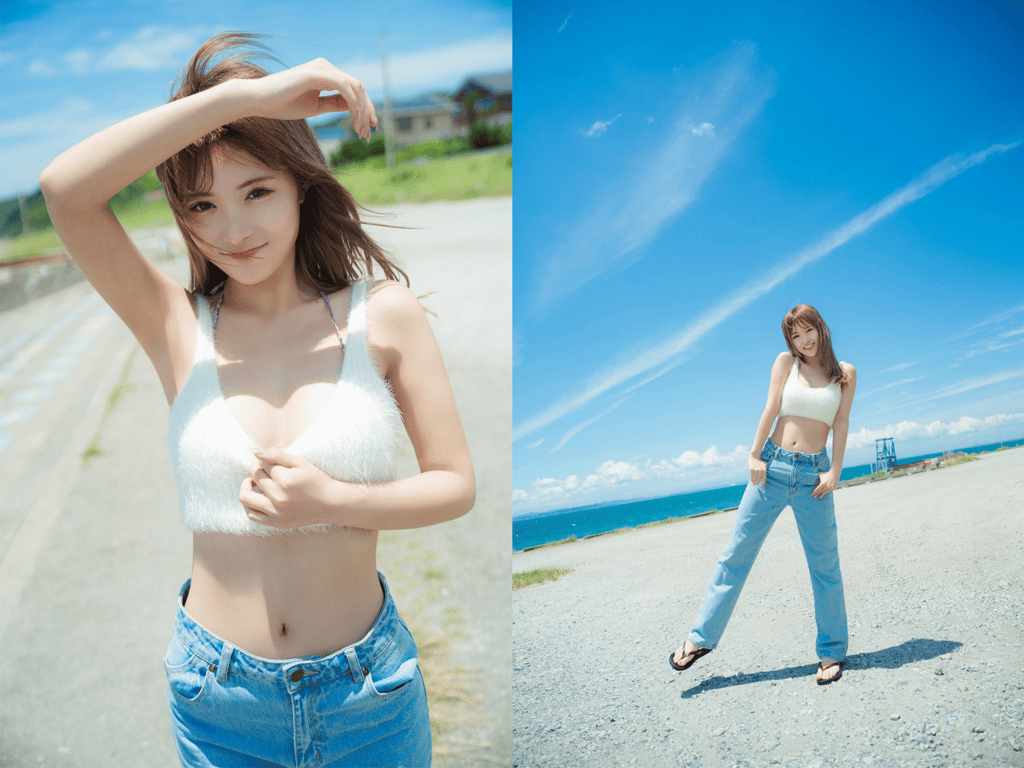 图片[2]-#FLASHデジタル写真集 圣菜 ビーチの小悪魔 - 全本免费在线观看-阅图吧