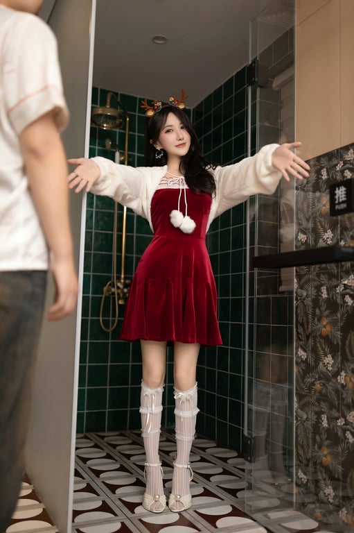 图片[3]-#Hot 鱼子酱圣诞快乐写真 - 全本免费在线观看-阅图吧