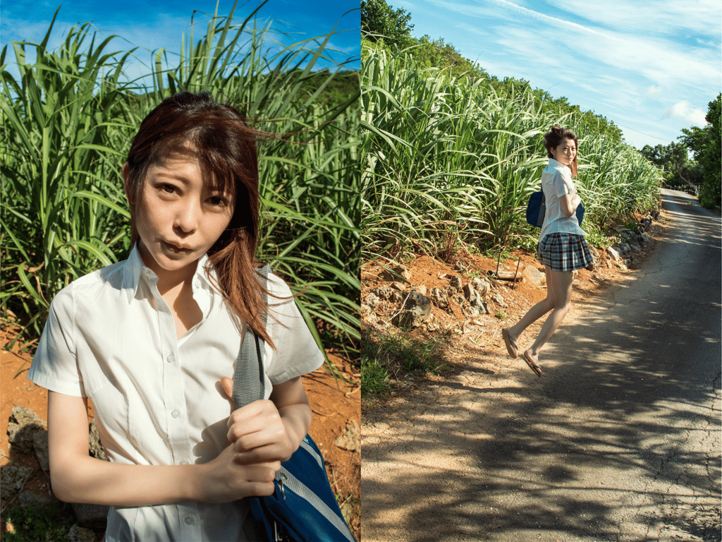 图片[9]-#森日向子 裸体写真集『夏 奔跑 天空 Blue sky Blue』制服未公开篇 - 全本免费在线观看-阅图吧