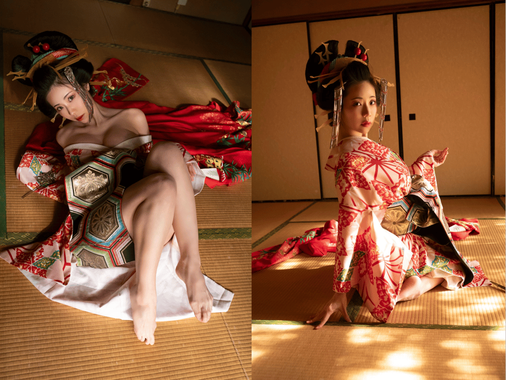 图片[2]-#鈴木文奈 デジタル写真集「花魁の誘惑」先行カット - 全本免费在线观看-阅图吧