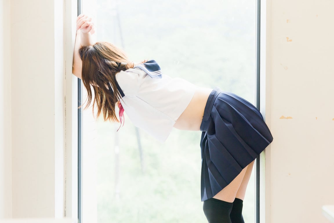 图片[121]-#青山裕企 Photobook 26sets\【青山裕企】夏季校服女生 - 全本免费在线观看-阅图吧