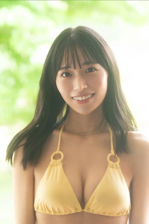 图片[6]-#FRIDAY GOLD 关西傍晚的面孔！中西花 现役女大学生天气预报员首次比基尼拍摄抢先公开10张 - 全本免费在线观看-阅图吧