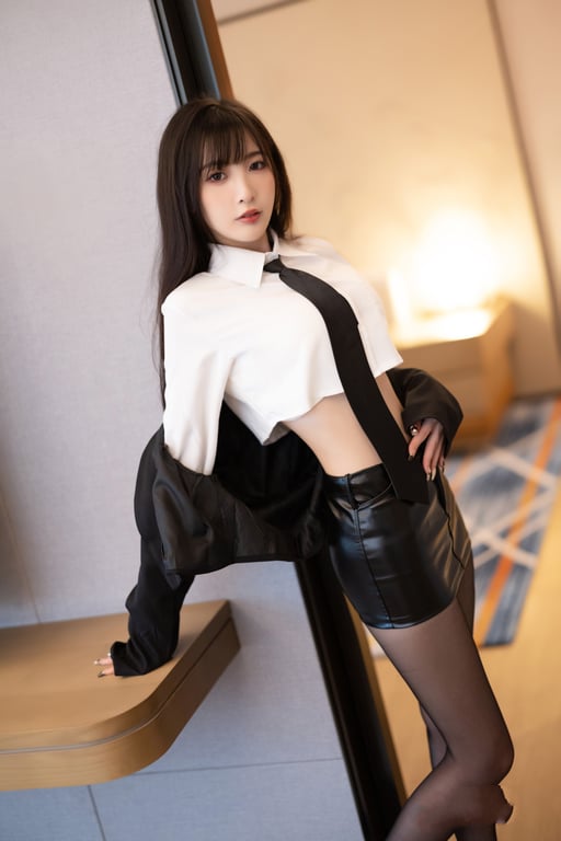 图片[14]-#Hot 林星阑 黑丝皮裙 - 全本免费在线观看-阅图吧