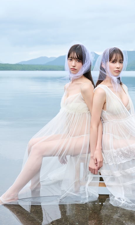 图片[7]-#柊Kiki＆森Fuka写真集「奇迹的双子。」 週プレ PHOTO BOOK - 全本免费在线观看-阅图吧