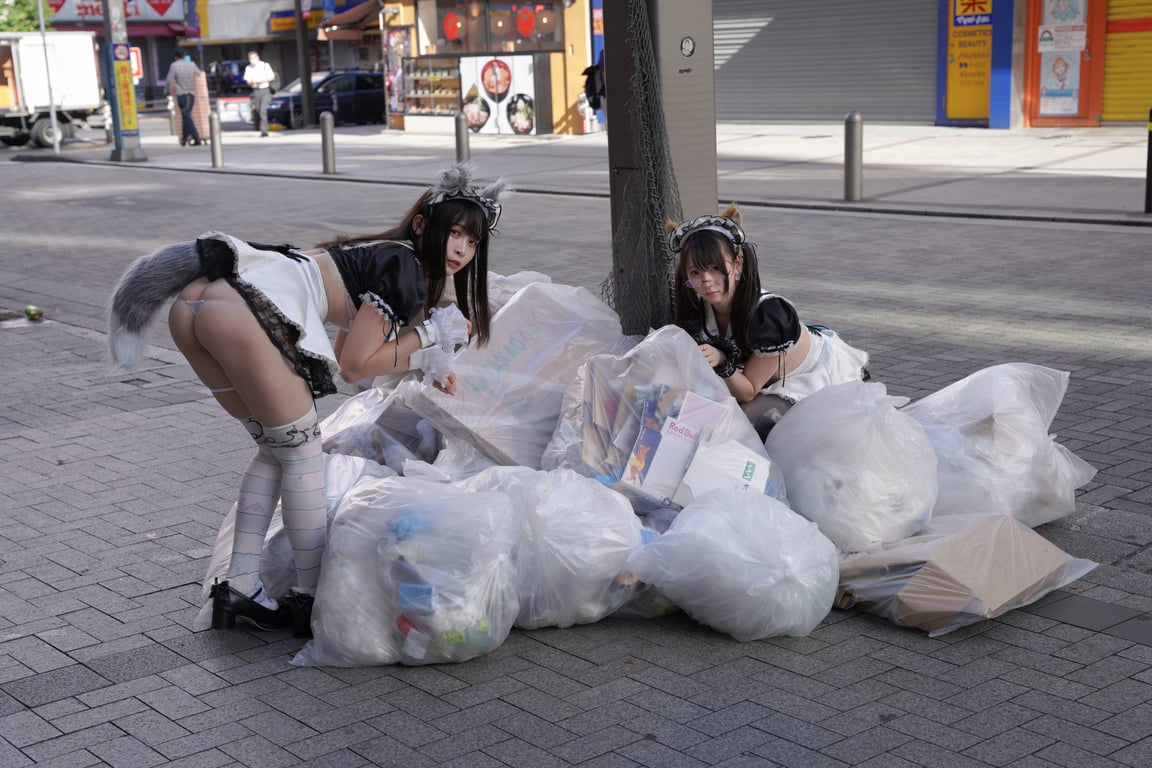 图片[35]-#水那しおね×うたたね翠 ぷれでたーらっと写真集 「野生のメイドがあらわれた！」 - 全本免费在线观看-阅图吧