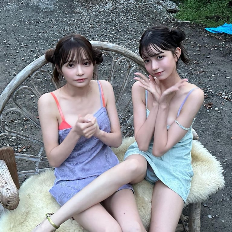 图片[12]-#柊Kiki＆森Fuka写真集「奇迹的双子。」 週プレ PHOTO BOOK\sns - 全本免费在线观看-阅图吧