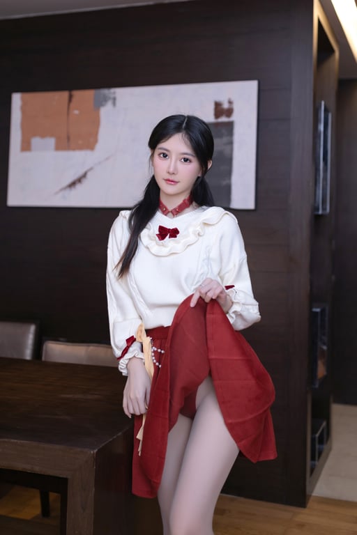 图片[3]-#Hot 谢小蒽 新年特写 红色束缚 - 全本免费在线观看-阅图吧