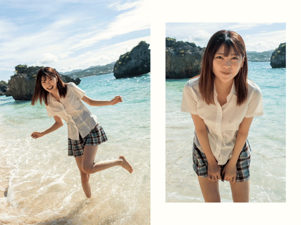 图片[20]-#森日向子 裸体写真集『夏 奔跑 天空 Blue sky Blue』制服未公开篇 - 全本免费在线观看-阅图吧