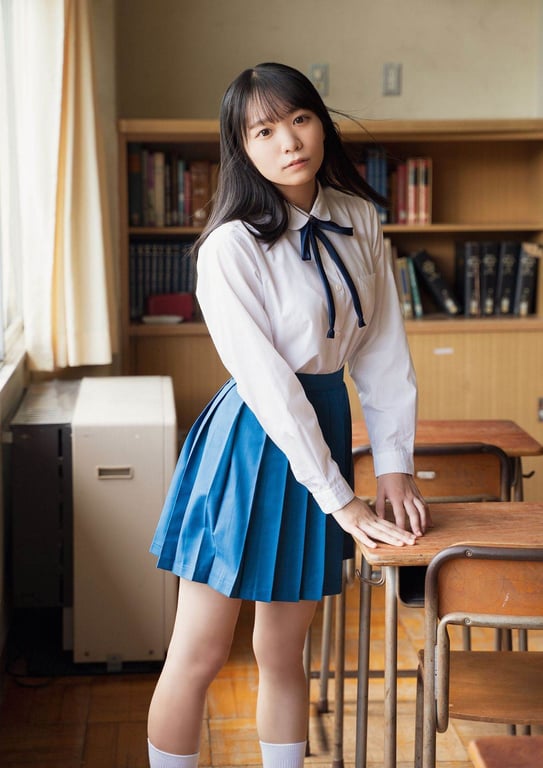 图片[10]-【デジタル限定 YJ PHOTO BOOK】椿野优子写真集「BACK IN 学校」 - 在线免费观看-阅图吧