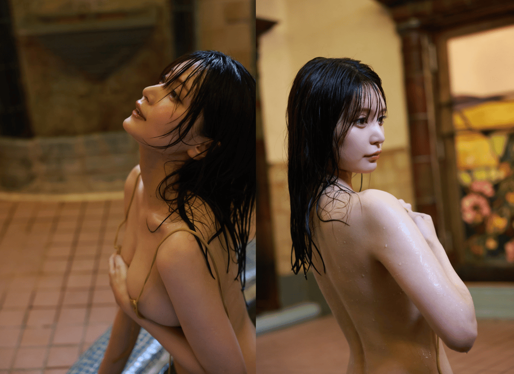 图片[6]-#旬摄女孩 似鸟沙也加 vol.3 湿透的金色比基尼是有形文化遗产 - 全本免费在线观看-阅图吧