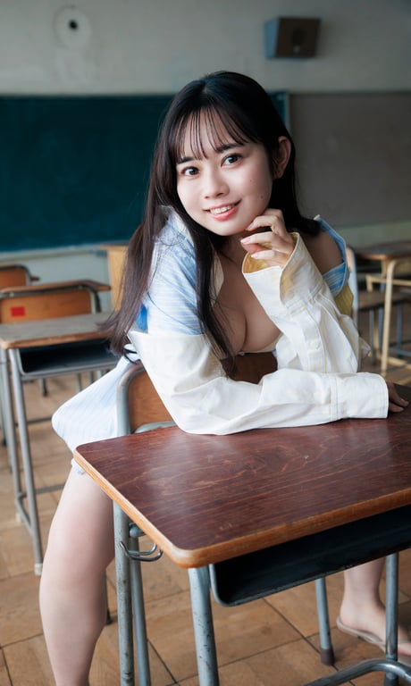 图片[8]-【数字限定】近藤沙瑛子写真集「在那天打开夏天门的教室里」 (週プレ PHOTO BOOK) - 在线免费观看-阅图吧