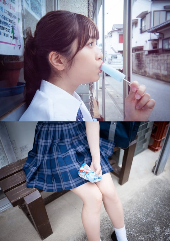 图片[6]-[G Teledigital! Photobook] Nanako Kurosaki 黑嵜菜菜子 - Don't take off your sailor uniform! ! 不要脱掉你的水手服！！ (2023-07-30) - 在线免费观看-阅图吧