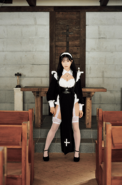 图片[4]-#【推拍】汐見缠「暗杀者是性感修女」（週刊SPA!刊登照片） - 全本免费在线观看-阅图吧